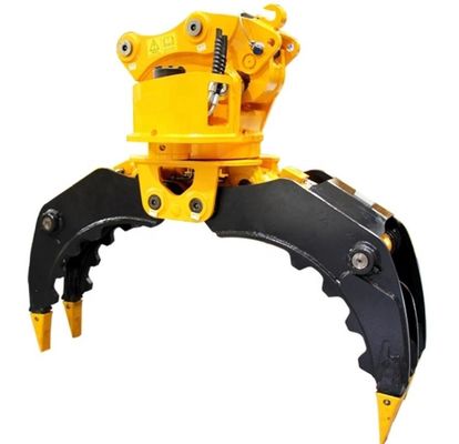 Excavator Demolition Hydraulic Excavator Grab For Stone 4T