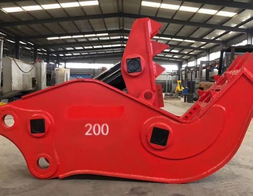 165T Hydraulic Excavator Pulverizer Hydraulic Shear Crusher